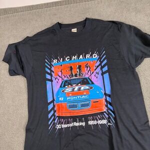 Vintage 1988 Richard Petty 30 Years of Racing Pontiac T-Shirt Screen Stars XL